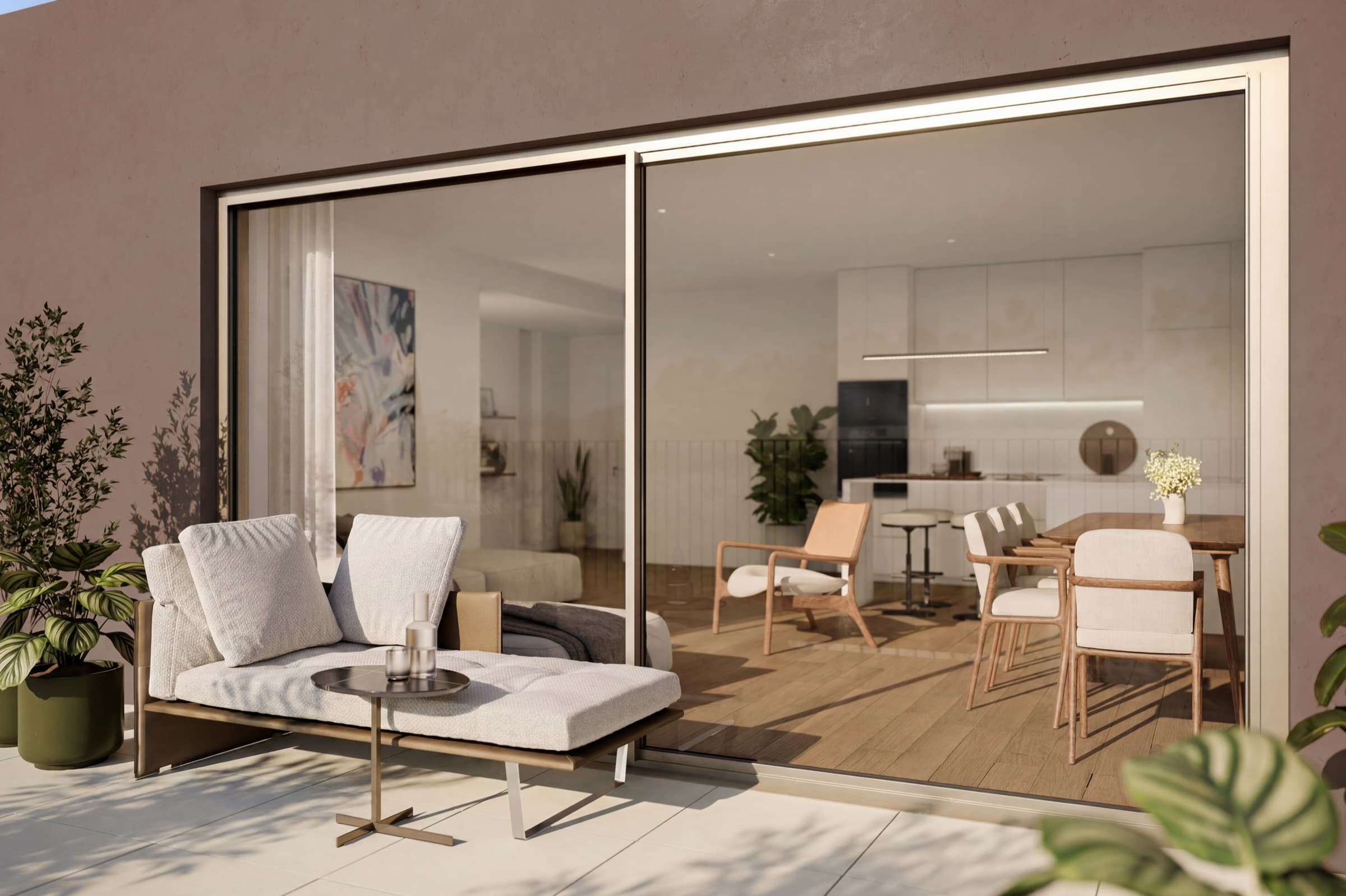 Varanda de um T4